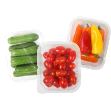 Snoeptomaten, -tomatenmix, -komkommers of -paprika's